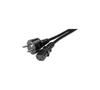 CUC Exertis Connect 808032 Cable de transmisión Negro 5 m CEE7/7 C13 acoplador - Cables eléctricos (5 m, Male Connector/Female Connector, CEE7/7, C13 acoplador, Negro