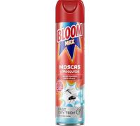 Cucal Bloom Max Aerosol contra moscas y mosquitos 400 ml, insecticida en aerosol contra insectos voladores, acción inmediata, 100% eficacia (en contacto directo)
