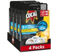 Cucal Insecticida Trampa Hormiga (pack de 2 x 4), trampa insecticida para eliminar hormigas comunes, mata hormigas para erradicar la colonia, eficaz durante 3 meses