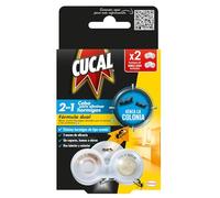 Cucal Insecticida Trampa Hormigas 2 Trampas, Pack de 4, Total 8 trampas, Insecticidas para Eliminar Hormigas con Eficacia de 3 Meses, Repelente que Erradica la Colonia