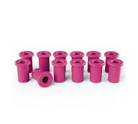 CUCAP 12 moldes de silicona para hornear | Recortes perfectos para magdalenas y cupcakes profesionales | Ideal para vaciar y rellenar muffins, cupakes | 6 unidades para una bandeja para magdalenas