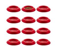 Cucarachas - Plato Isópodos, Juego 12 Tazones Colores | Doce Cuencos Antideslizantes Terrario | Recipientes Comida Invertebrados Pequeños, Hábitat
