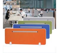 CucCe Divisor de privacidad for Escritorio, Panel acústico Independiente con reducción de Ruido y Patas de Apoyo.(Green-a,30X120CM)