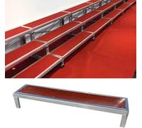 CucCe Plataforma elevadora móvil, plataforma de escenario antideslizante de un solo nivel, adecuada for teatros escolares y actuaciones corales