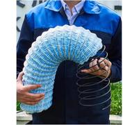 Cuccioletti CucCe Tubo de Drenaje del Suelo Perforado Tubos de Drenaje franceses, Tubos de Drenaje Perforados Flexibles con alambres de Acero, for Patios, Jardines y cimientos(Long 1100cm(36.1ft))