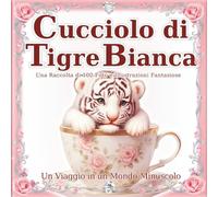 Cucciolo di Tigre Bianca: Un mondo di cuccioli di tigre grandi come il palmo di una mano: Innamorati del loro fascino adorabile e regale in questo ... da tavolo. (Un Viaggio in un Mondo Minuscolo)