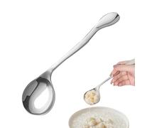 Cuchara adaptativa - Utensilio plegable de autoalimentación, cuchara de metal de acero inoxidable | Cuchara de discapacidad | Cucharas extensibles para personas discapacitadas, ancianos, parkinson