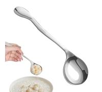 Cuchara adaptativa - Utensilio plegable de autoalimentación, cuchara de metal de acero inoxidable | Cuchara de discapacidad | Cucharas extensibles para personas discapacitadas, ancianos, parkinson