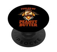 Cuchara Adicta a la Mantequilla de Maní Ritual Alimentos Obsesión Anhelo PopSockets PopGrip Adhesivo