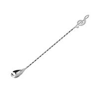 Cuchara agitadora larga de acero inoxidable para mezclar, cucharas agitadoras de cóctel, 3 colores, regalos para camarero, cucharas largas para mezclar para cocinar para bebidas para té, para cocinar