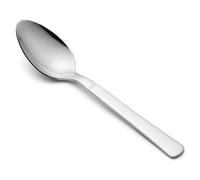 Arcos Cuchillos de Mesa - Cuchara de Postre y Mesa de Acero Inoxidable 18/10, Monoblock 150 mm, Ideal para Uso Diario, Color Plata
