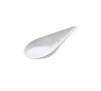 Cuchara Bio Asia Finger, juego de 50 unidades, color blanco