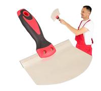 Cuchara curvada para cubo, raspador de masilla, herramienta de mano para placas de yeso, raspador de masilla curvada para paneles de yeso, herramienta de cuchillo de aplicación de yeso, cuchillo de