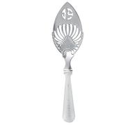 Cuchara de absenta, cuchara de ajenjo de acero inoxidable, 1 pieza Barra de cóctel de acero inoxidable 304 vaso de cristal filtro para beber cuchara de ajenjo(Leaf absinthe spoon)