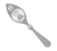 Cuchara de absenta - Diseño hueco con filtro amargo | utensilio de cocina de barra | Cuchara estilográfica de absenta | Scope Groove Profesional Acero Inoxidable