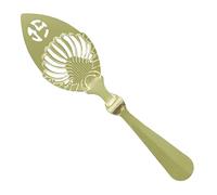 Cuchara de absenta - Diseño hueco con filtro amargo | utensilio de cocina de barra | Cuchara estilográfica de absenta | Scope Groove Profesional Acero Inoxidable