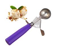 Cuchara de acero inoxidable para bolas de hielo | Máquina de hecha a mano, herramienta para helados, yogur, copas de , uso doméstico y profesional