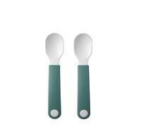 MEPAL Cuchara de Aprendizaje mio Set de 2 - Turquesa Profundo