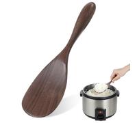 Cuchara de arroz antiadherente, cuchara de servir, cuchara de madera, cuchara de arroz, cuchara de madera para arroz, puré de patatas