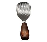 Cuchara de arroz, cuchara de acero inoxidable con mango de madera, cuchara arrocera olla revuelta, para olla arrocera, cocina cocina restaurante apartamento acampar