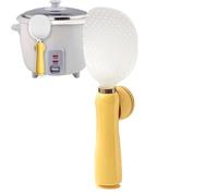 Cuchara de arroz, cuchara magnética de cocina, espátula antiadherente de 8.4 x 3.15 pulgadas, mango deslizante, herramienta de cocina y servir para puré de patatas, accesorio de cocina, cuchara