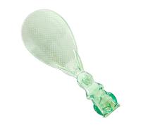 Cuchara de arroz - Cuchara para servir conejos transparentes,Cuchara de pie antiadherente para cocinar, mezclar, remover, hornear, sopa, ensalada, cocina, servir