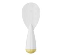 Cuchara de arroz en vaso, cuchara de arroz antiadherente, resistente al calor, cuchara de arroz de pie, olla de calor, utensilios de cocina para el hogar, utensilios de cocina antiadherentes, fácil de