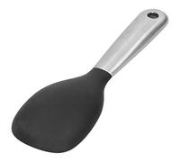 Cuchara de arroz, paleta de arroz, cuchara de cocina multifunción, pala de cocina, utensilio de cocina con mango de acero inoxidable y orificio para colgar