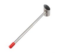 Cuchara de azúcar de acero inoxidable para máquina de algodón de azúcar, cuchara ergonómica de repuesto de malvavisco para electrodomésticos, color plata, 31,5 cm