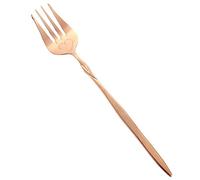 Cuchara de café de acero inoxidable con mango largo, cuchara de té helado de mango largo, tenedor de frutas, utensilios de comer, apto para lavavajillas, cucharas de café largas