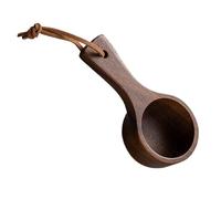 Cuchara De Café De Madera: Cuchara De Frijol De Nogal Negro, Cucharada Medidora De Condimentos, Cucharadas Medidoras Para Sacar, Servir Y Porcionar Café | Herramientas Para Utensilios De Cocina Con Ma