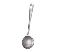 Cuchara de café de titanio con mango largo para una medición precisa, 1 cucharada (21/37 ml) cuchara de cocina para café y especias, apta para lavavajillas y fácil de limpiar