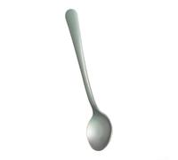 Cuchara de café de titanio puro de 8,8 cm, ligera, a prueba de óxido | Diseño compacto de 8,8 x 1,8 cm, pesa solo 3,7 g, fácil de limpiar, apto para lavavajillas, color plateado natural que