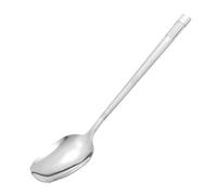 Cuchara de café para servir - Cuchara de té de 19,3 cm/7,6 pulgadas | Herramienta de agitación de capuchino resistente al calor para sopa, yogur, pudín, cereales, chile