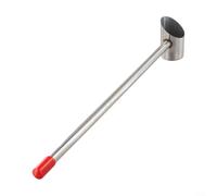 Cuchara de caramelo de malvavisco para máquinas de algodón de azúcar, cuchara de alimentos de acero inoxidable con agarre cómodo (grande)