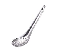 Cuchara de caviar de 56 agujeros, cuchara de esferificación de acero inoxidable, cucharas pequeñas ranuradas, coladores, colador de caviar para caviar, claras de huevo y yemas separadas