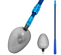 Cuchara de Cebo de - Cucharadas para lanzar señuelos,Herramienta de Cebo de Cuchara telescópica de 87 cm retráctil de 2 Secciones, Cuchara de fundición Larga Ultraligera