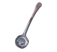 Cuchara de cerámica artesanal con bordes engrosados y cuchara de cocina de diseño inclinado para uso diario Cerámica