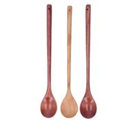 Cuchara de cocina, cucharas de mango largo de madera para cocina, utensilios de cocina, revolviendo