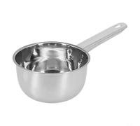 Cuchara de cocina de acero inoxidable con agarre cómodo para cocinas, restaurantes y cantinas, larga duración y (14 cm)