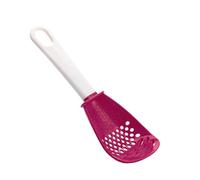 Cuchara de cocina multifuncional de 58 g, herramienta versátil con características integradas, práctica cuchara coladora, rallador, colador separador para hornear, freír y preparar mezclas