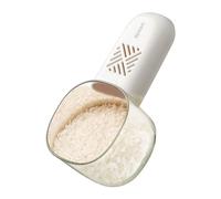 Cuchara de croquetas para animales | Cuchara dosificadora para alimentos secos de cocina, cuchara antideslizante con escala integrada para cocina, comida para perros y gatos