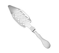 Cuchara de cuchara de acero inoxidable - gran plato neto vintage, gota de cuchara ausente, cuchara de barra, filtro, filtro para ausentes domésticos para la barra de casa