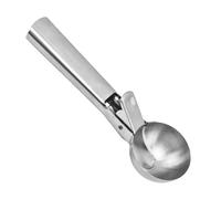Cuchara de de acero inoxidable, bola de uso para helados y frutas, cuchara de postre multifunción, mango ergonómico duradero, perfecto para el hogar, cocina, restaurante, fiesta, horneado, TRE