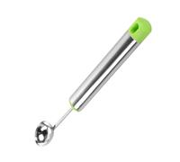 Cuchara de desagüe para sandías - Mango ergonómico de acero inoxidable - Cuchara de sandía - para cocina de casa Sorbete albóndiga de carne mantequilla postre y decoración de fiesta