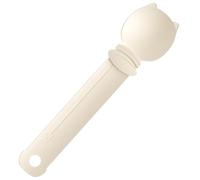 Cuchara de exprimir a rayas para gatos, cuchara para comida húmeda para gatos - Alimentador dispensador de dulces para alimentos húmedos - Cuchara para golosinas comprimible para comida para gatos de