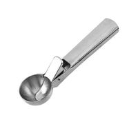 Cuchara de helado de acero inoxidable con fácil liberación, cuchara de cocina premium para galletas para yogur helado, helado, sorbete, helados, 1
