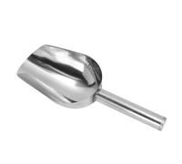 Cuchara de hielo, para máquina de hielo granulado Opal 2.0, acero inoxidable, 8,7 pulgadas, con soporte magnético para cuchara, un accesorio imprescindible para cocinas, bares y