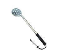 Cuchara de hielo retráctil, fácil de quitar la nieve de invierno equipo de pesca de aluminio accesorio de skimmer herramienta rápida