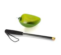 Cuchara de Lanzamiento de Pesca Desmontable, Herramienta eficiente para cebar Carpas con Mango de EVA, construcción Ligera y Robusta, Longitud óptima de 52,3 cm, diseño de